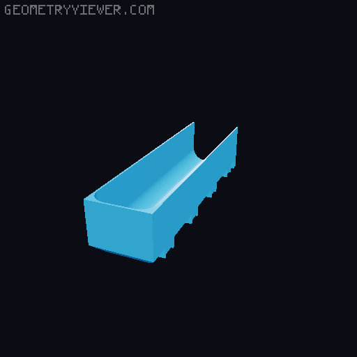 Modular Drawer Organizer Remix 3D model thumbnail