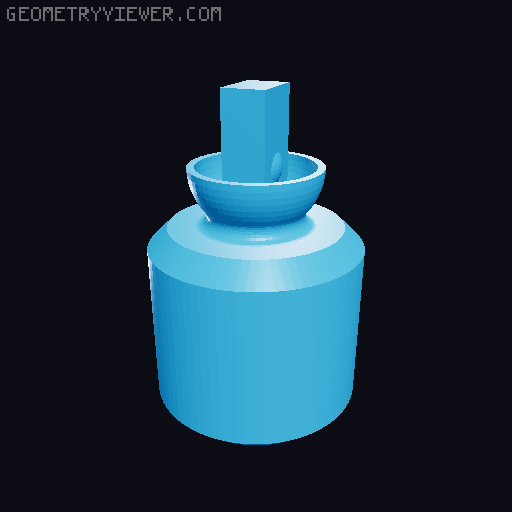 Bender articulated model 3D model thumbnail