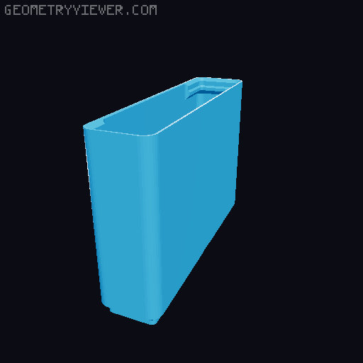 Gridfinity cups height 8 (60mm) collection 3D model thumbnail