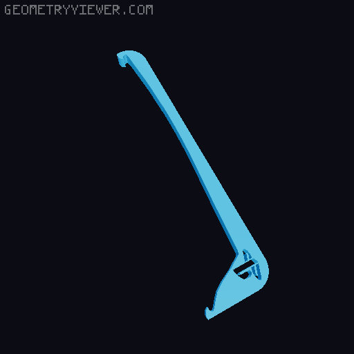 PS5 (disk) Horizontal Stand with Logo 3D model thumbnail