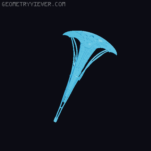 The Destiny from Stargate 3D model thumbnail