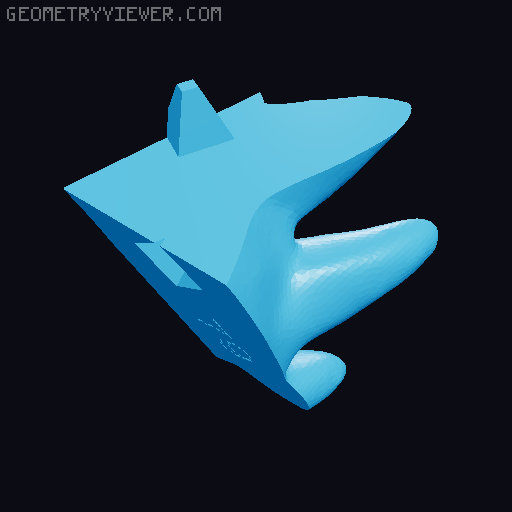 Toothless 3D model thumbnail