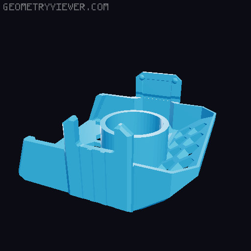 Ender 3 V3 SE Extruder Indicator Cover 3D model thumbnail