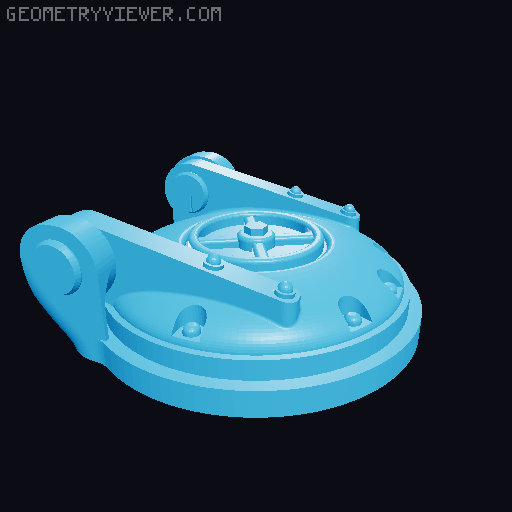 Reactor Ferrum Secundus 3D model thumbnail