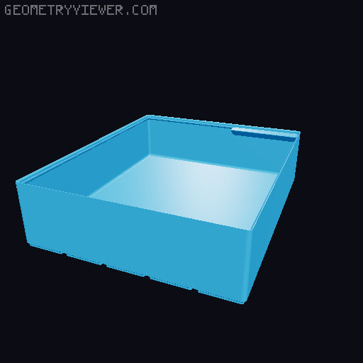 Gridfinity cups height 9 (67mm) collection 3D model thumbnail