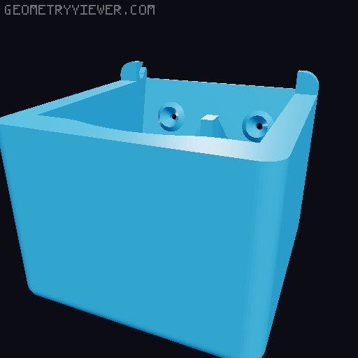 Tweaked Cat Key Hook (stronger, easier to print) 3D model thumbnail
