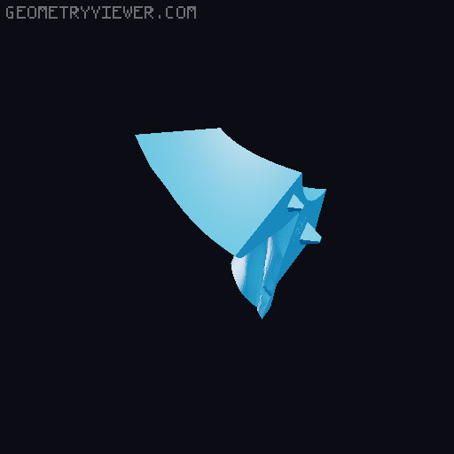 Toothless 3D model thumbnail