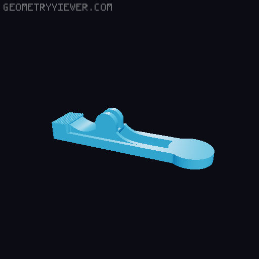 Clothes Peg 3D model thumbnail