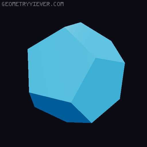 Dodecahedron .STEP 3D model thumbnail