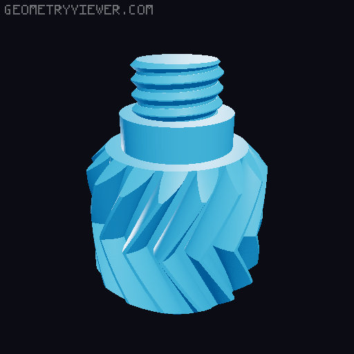 Top Hat Jellyfish Swimming - Mechanical Interactive Art 3D model thumbnail