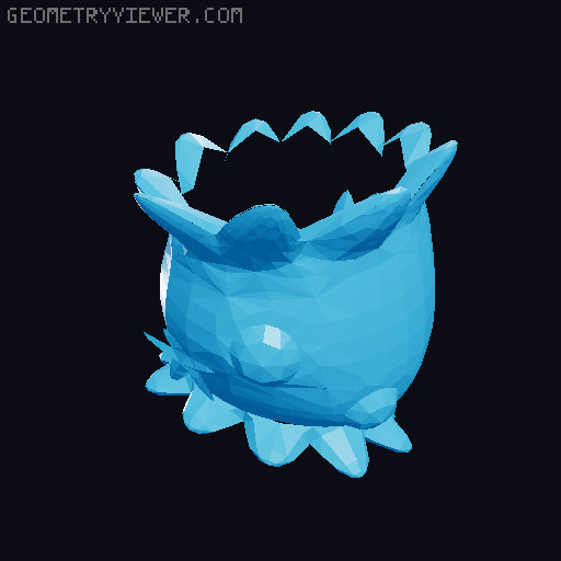 Ogerpon (Pokemon Scarlet and Violet) 3D model thumbnail