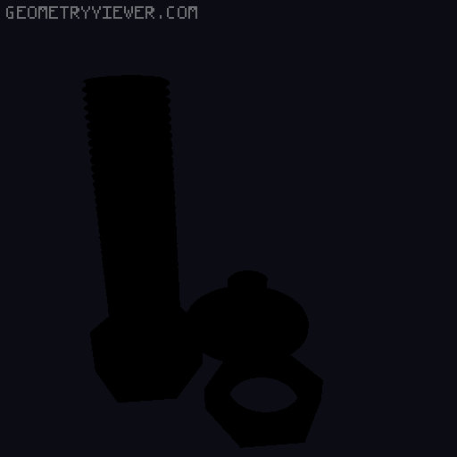 Mouse Bungee Screwable 3D model thumbnail