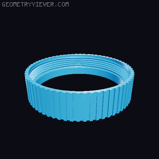 Qube 500 Modular Clock 3D model thumbnail