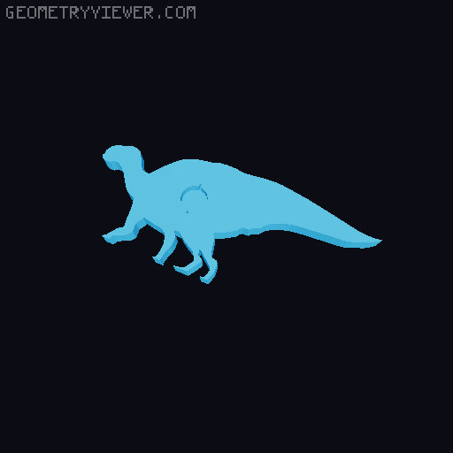 Dinosaur Magnets 3D model thumbnail