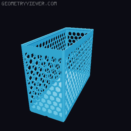 Gridfinity Hex Bins all sizes 3D model thumbnail