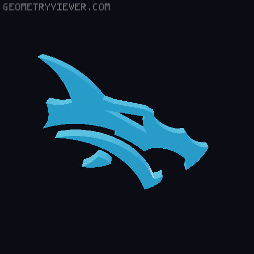 The JAx Violin (Dragon) 3D model thumbnail