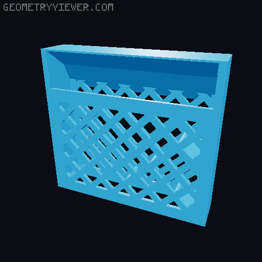Additional dice towers 3D model thumbnail