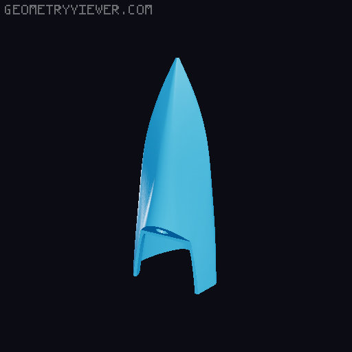 Fighter jet rc plane 3D model thumbnail