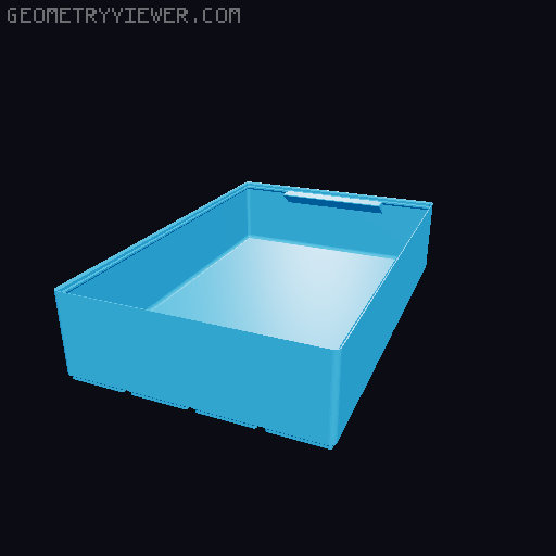 Gridfinity cups height 8 (60mm) collection 3D model thumbnail
