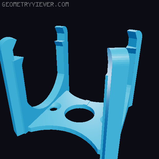 Kit Card Tree platform for Deep space nine by Nakozen 3D model thumbnail