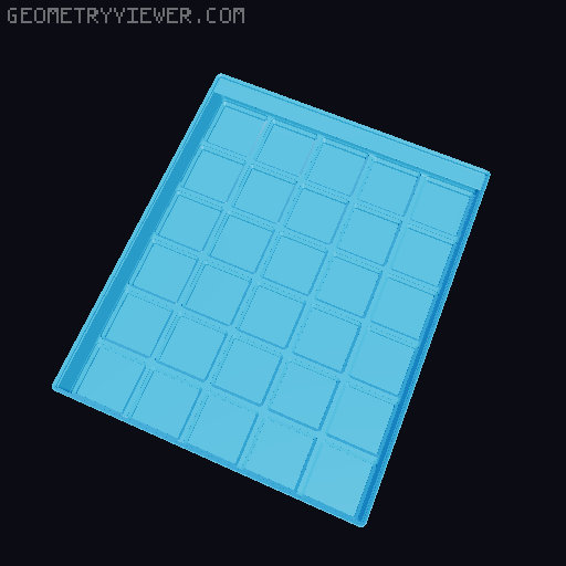 Gridfinity cups height 5 (39mm) collection 3D model thumbnail