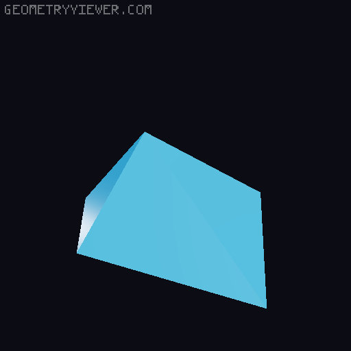 Geometric Wolf/Fox Simplified 200mm 3D model thumbnail