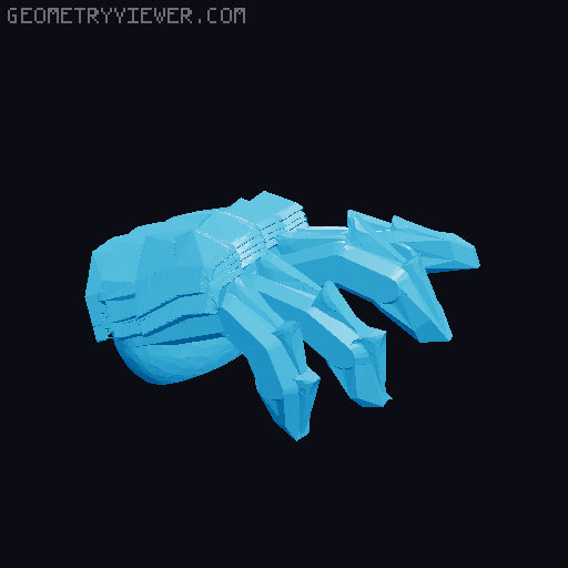 Dummy 13 Artorias The Abysswalker 3D model thumbnail
