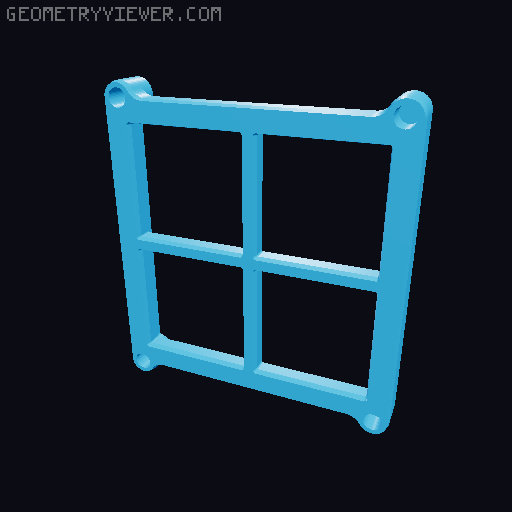 Gridfinity Desktop Baseplates 3D model thumbnail