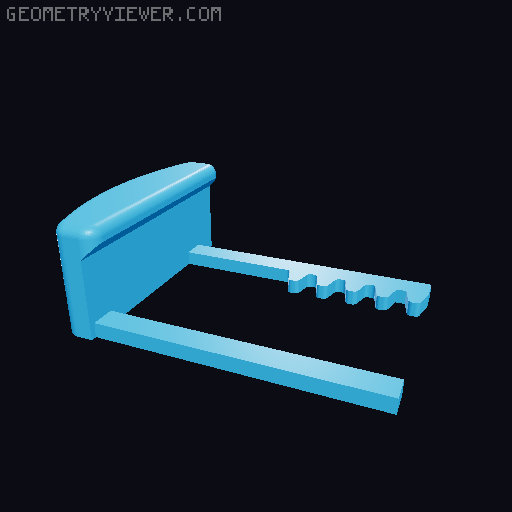 phone surface mount for car 3D model thumbnail