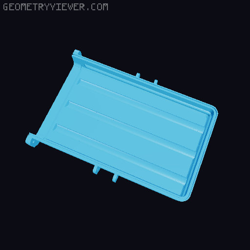 Yamama SEQTRAK Rugged Box 3D model thumbnail