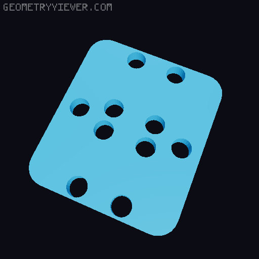 Bigger Holes for OSES swicthes 3D model thumbnail