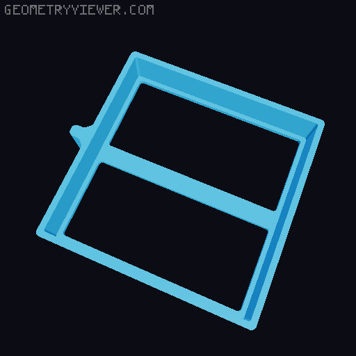 Elegoo Centauri Carbon HEPA Filter 3D model thumbnail