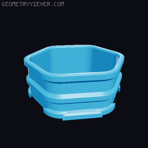 Expandable Desk Organizer 3D model thumbnail
