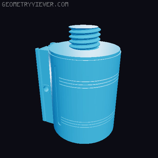 Build Your Own Lightsaber, Parts Collection 1 3D model thumbnail