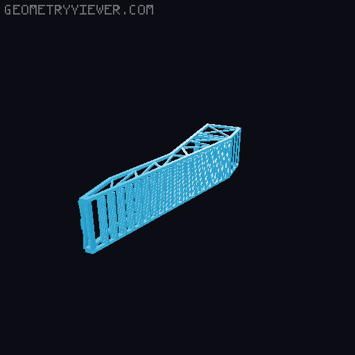 Château d’eau métallique / Steel Water Tower 3D model thumbnail