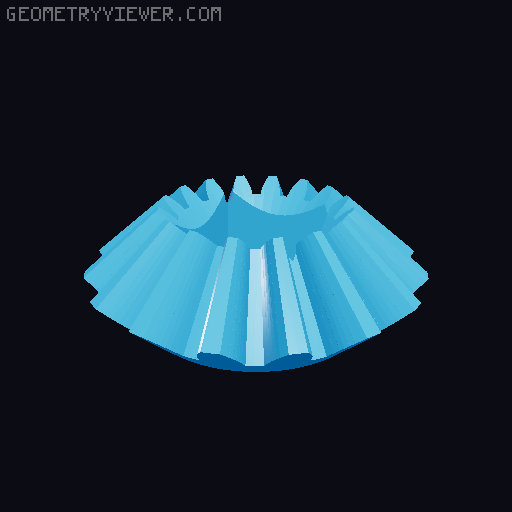 Center Differential for EXPLORER-MK1 3D PRINTED 1:10 RC CHASSIS 3D model thumbnail