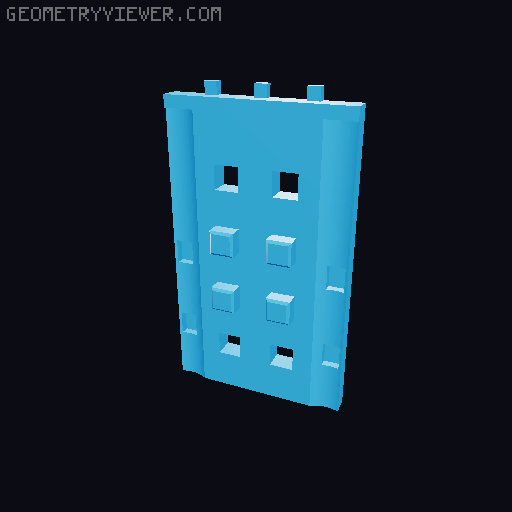 BC-304 from Stargate 3D model thumbnail