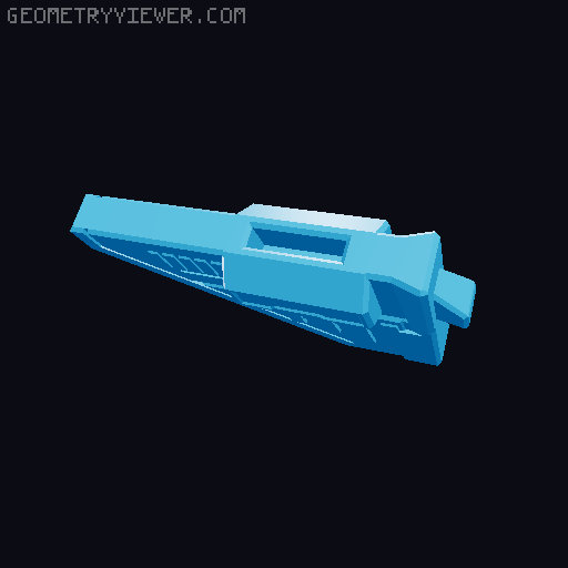 Raptor Class Light Cruiser From the Expanse 3D model thumbnail