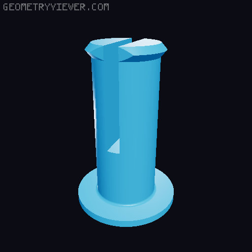 Bit Holder Teeth (Magnets on outside too) 3D model thumbnail