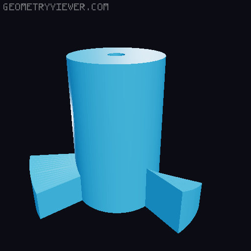 Cubed Super Clicky Fidget Button 3D model thumbnail