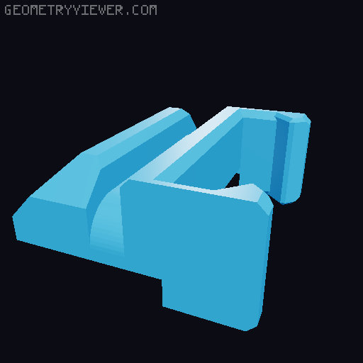 Compact Robot Arm (Arduino) - 3D Printed 3D model thumbnail