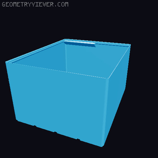 Gridfinity cups height 16 (116mm) collection 3D model thumbnail