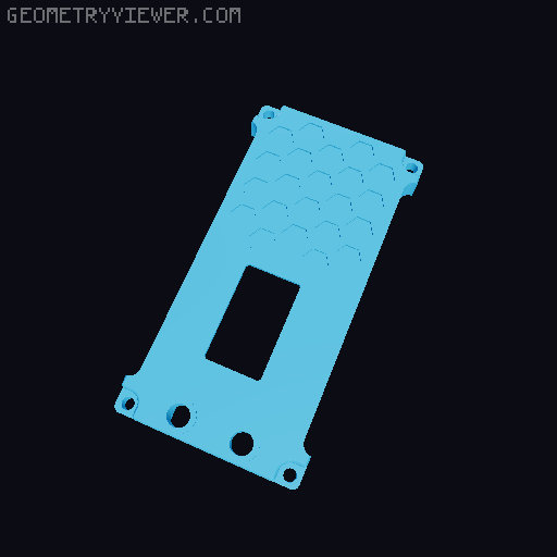 Heltec LoRa 32 case for Meshtastic 3D model thumbnail