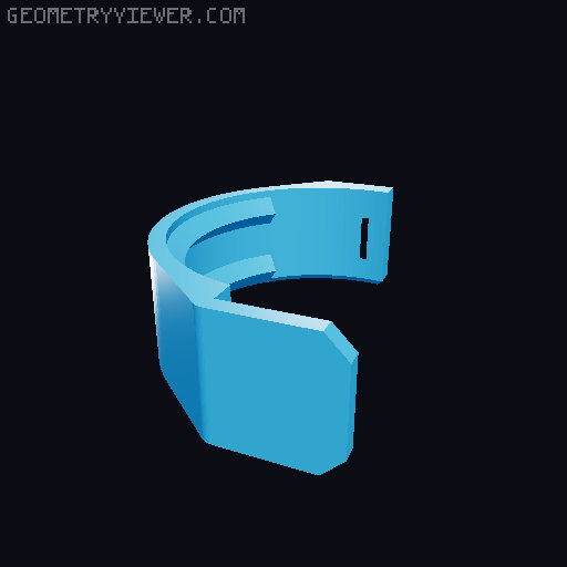 V10 Engine Turbocharged working belt driven Model (printer optimized) 3D model thumbnail
