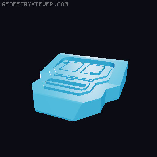 BD-1 Individual Parts 3D model thumbnail