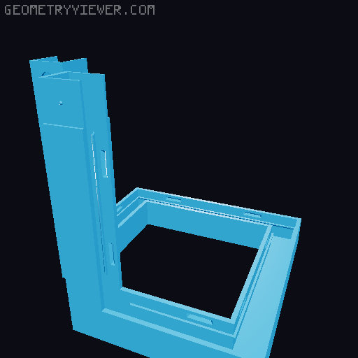 Mini LED Infinity Cube 3D model thumbnail