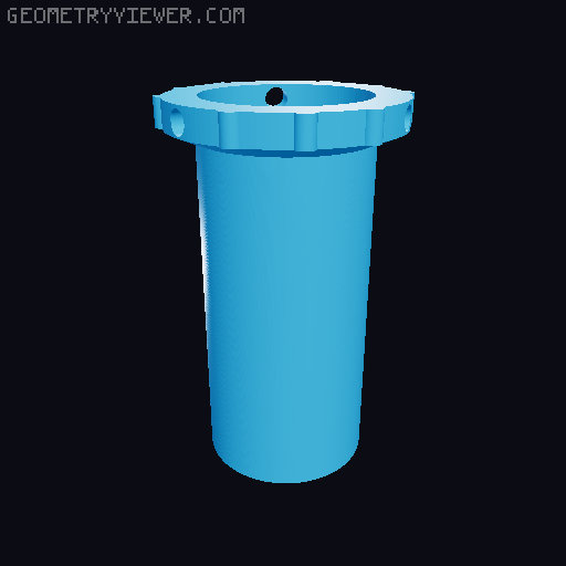 Plastic Fantastic V2 - 150mm travel telescope 3D model thumbnail