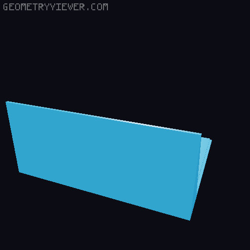 Dry erase container 3D model thumbnail
