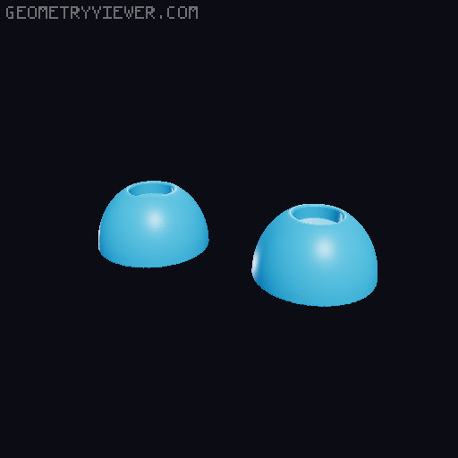 Mini Crab Sandbox Dish/Bowl 3D model thumbnail