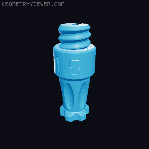 Allen Screwdriver 3D model thumbnail